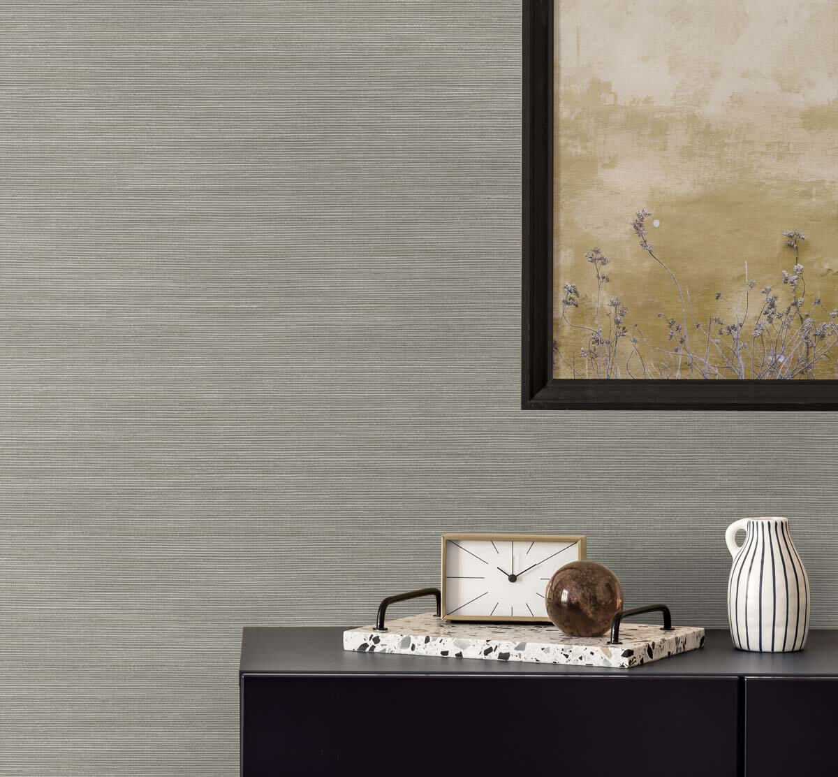 Seabrook Even More Textures Seawave Sisal Wallpaper - Spanner