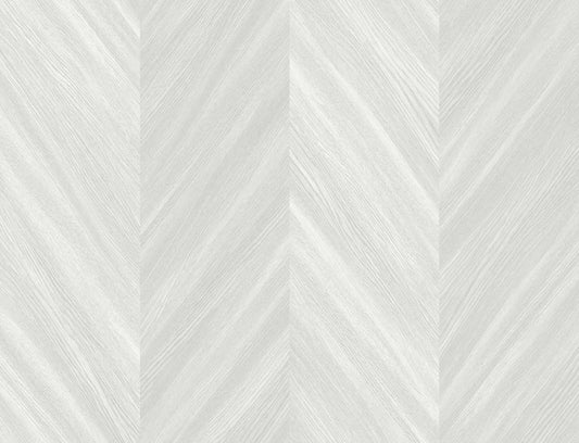 Seabrook Even More Textures Chevron Wood Wallpaper - Aura