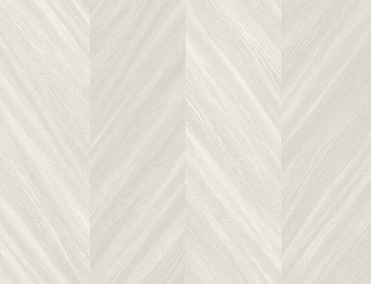 Seabrook Even More Textures Chevron Wood Wallpaper - Crest