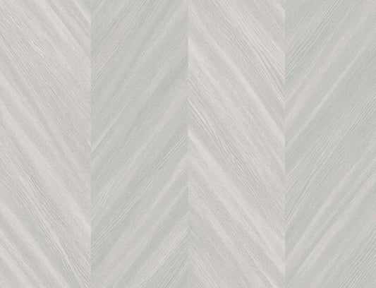 Seabrook Even More Textures Chevron Wood Wallpaper - Sere