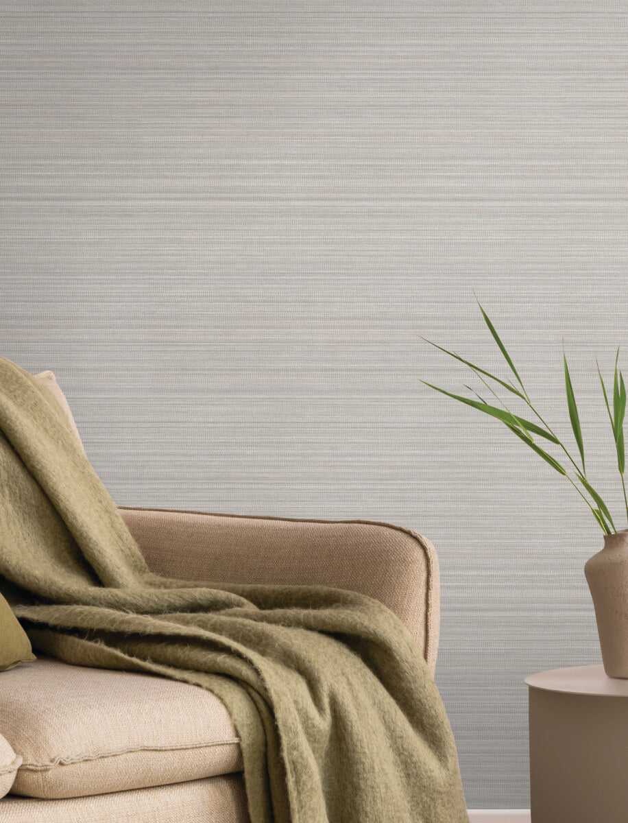 York Urban Digest Allineate Wallpaper Sample - Driftwood