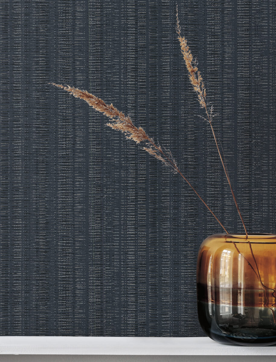 York Urban Digest Stratford Wallpaper - Midnight