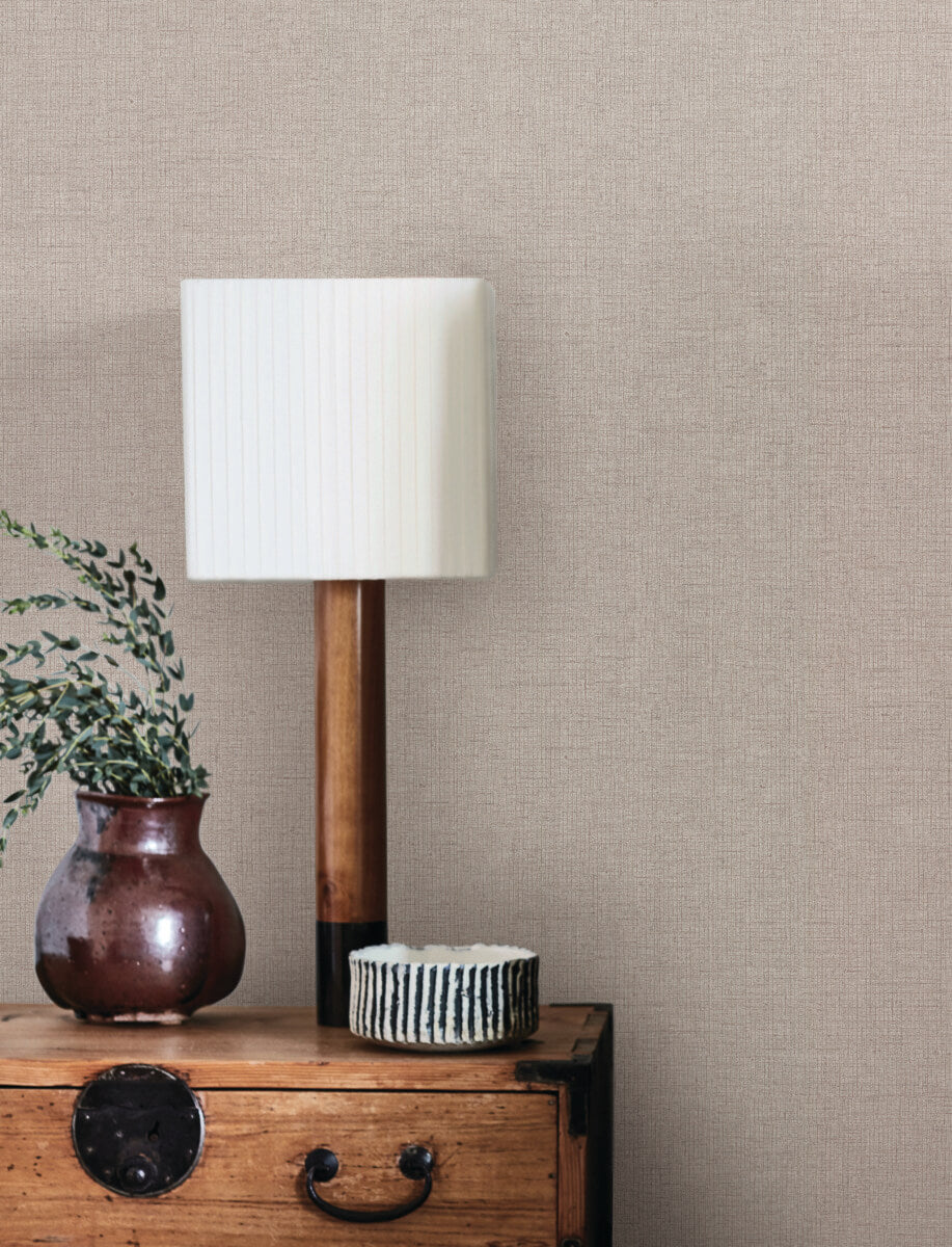 York Urban Digest Hardy Linen Wallpaper - Studio Clay
