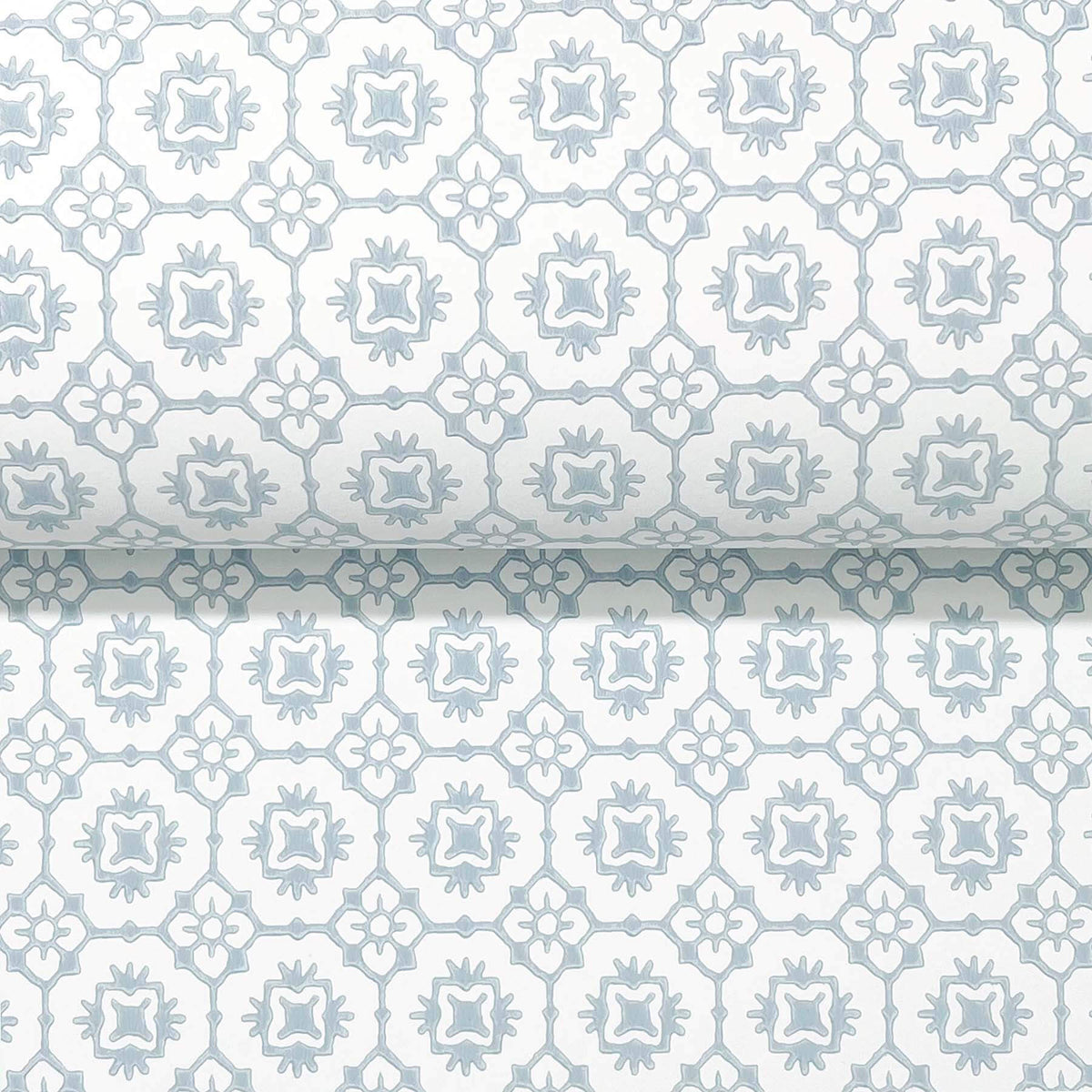 Antonina Vella Jardin Priti Wallpaper Sample - Blue