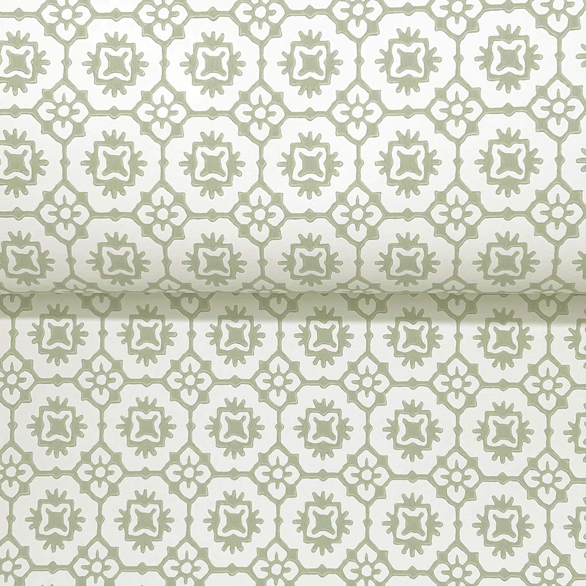 Antonina Vella Jardin Priti Wallpaper Sample - Sage