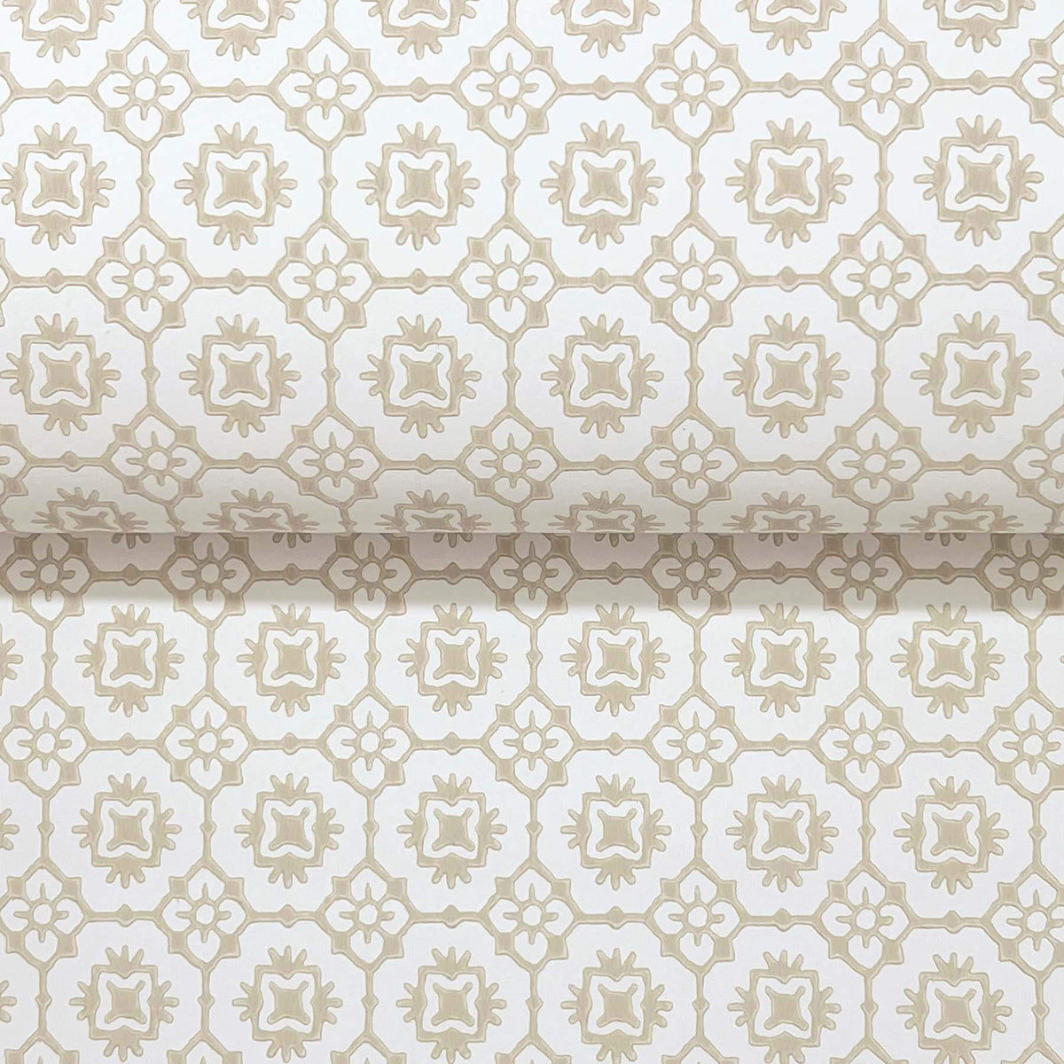 Antonina Vella Jardin Priti Wallpaper Sample - Beige