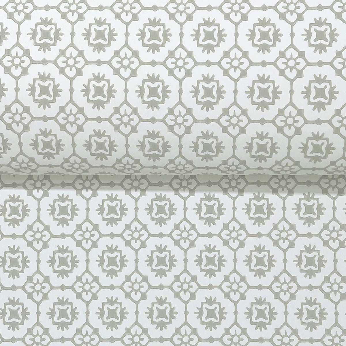 Antonina Vella Jardin Priti Wallpaper Sample - Grey