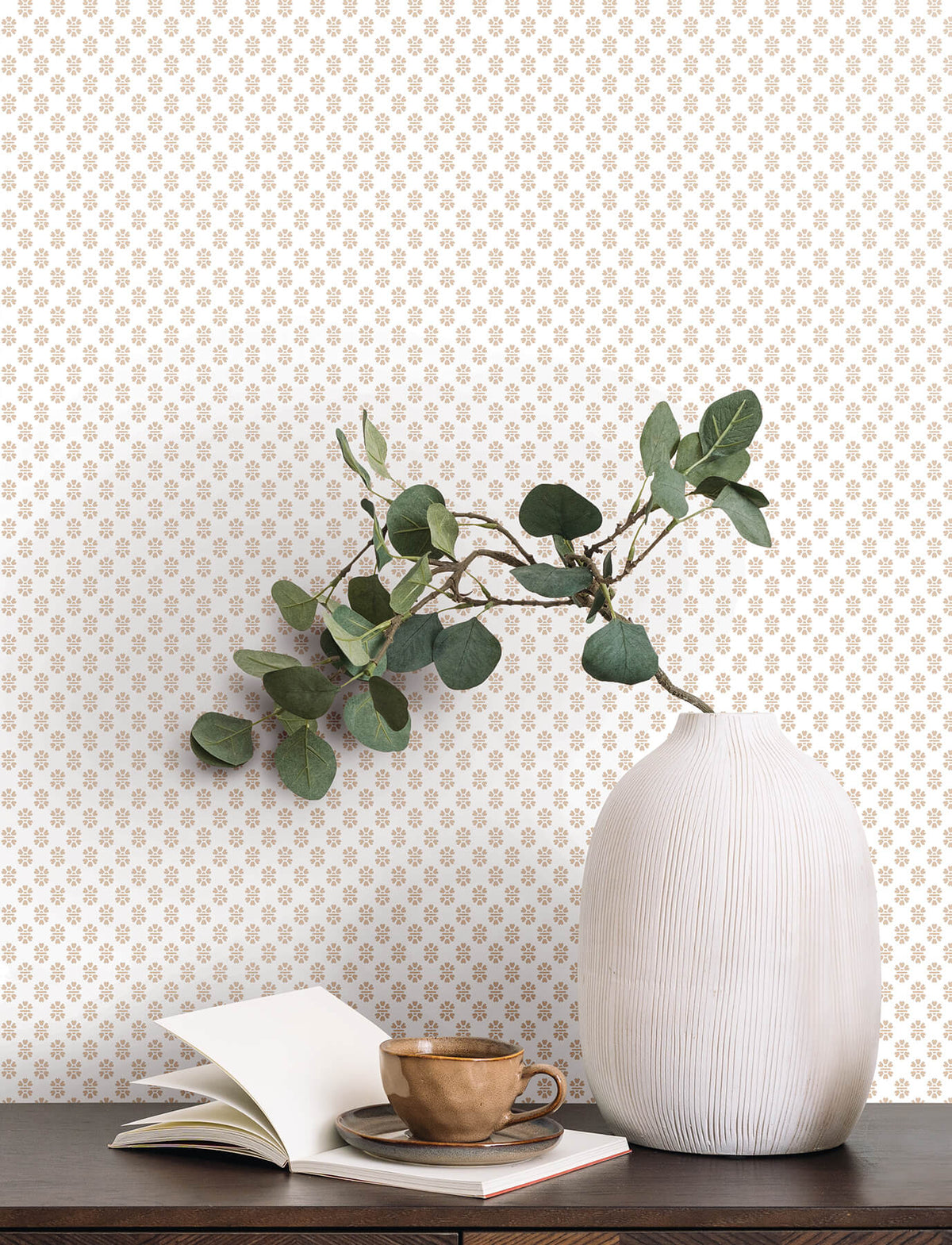 Antonina Vella Jardin Brioni Wallpaper Sample - Pink
