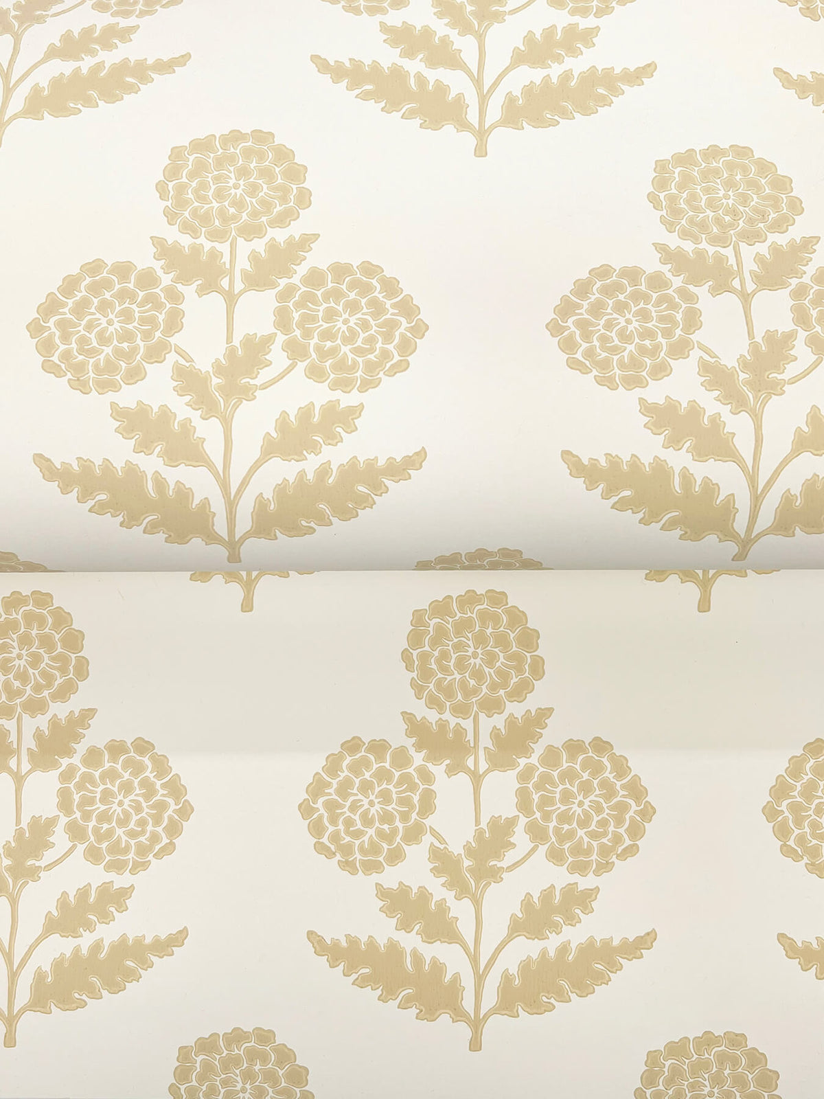 Antonina Vella Jardin Souci Wallpaper Sample - Saffron