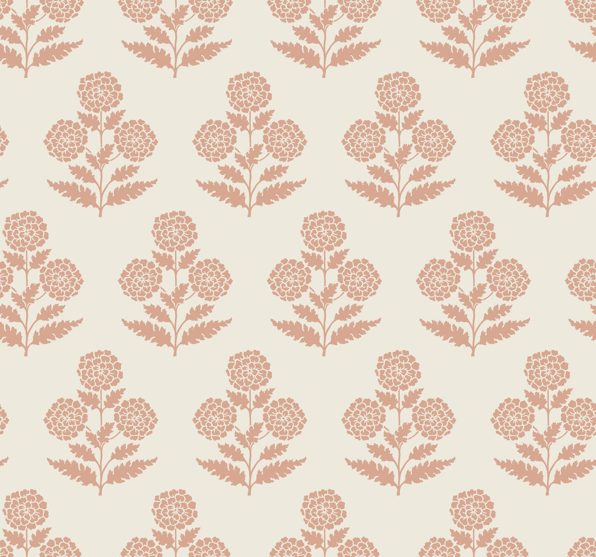 Antonina Vella Jardin Souci Wallpaper Sample - Rose