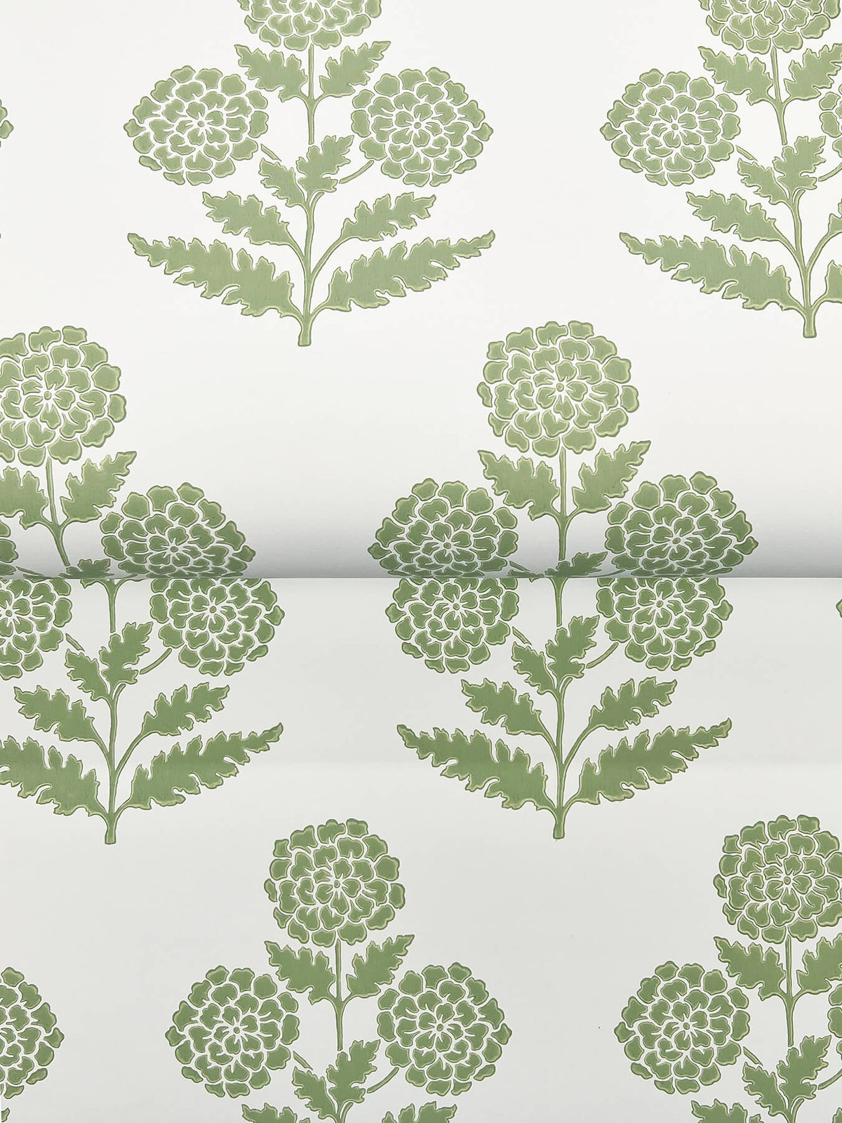 Antonina Vella Jardin Souci Wallpaper Sample - Green