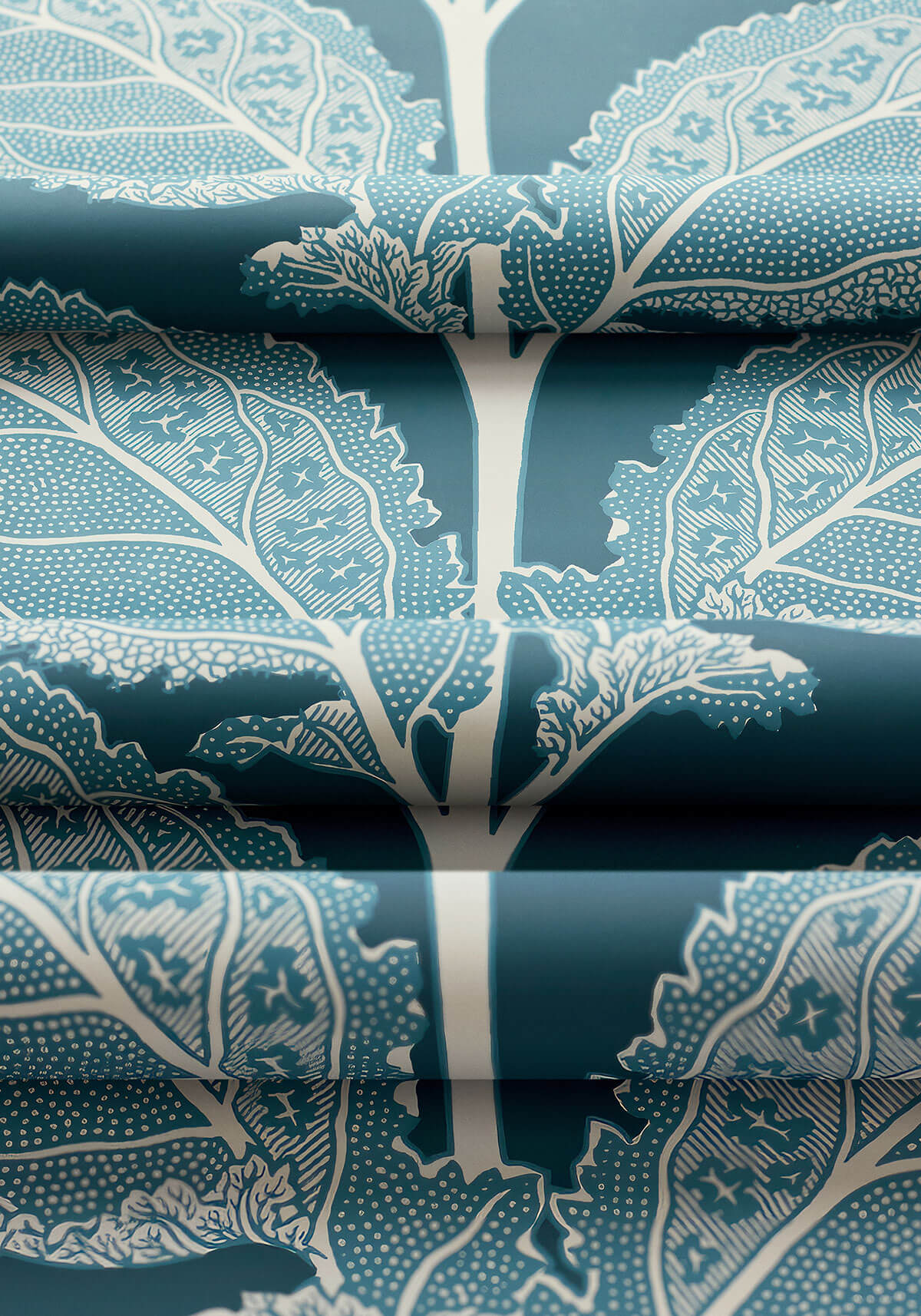 Thibaut Vista Lacinato Wallpaper Sample - Mineral