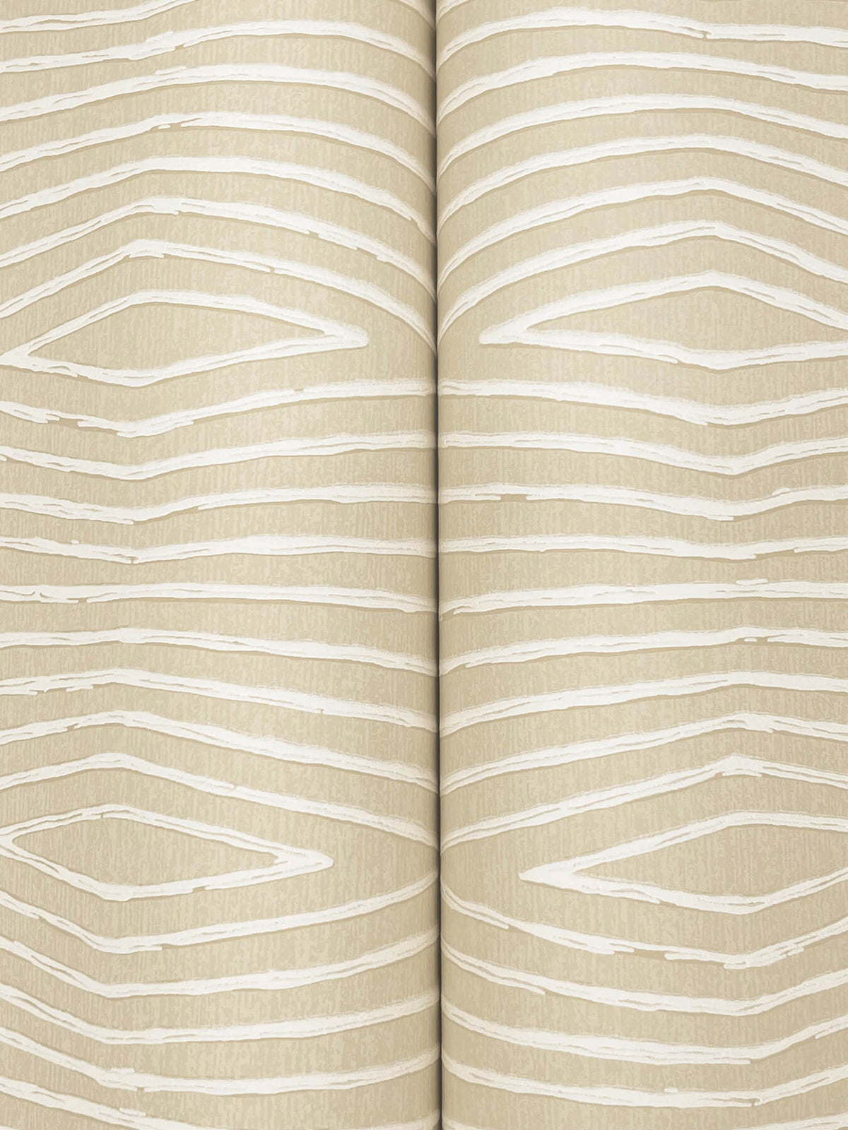 Ronald Redding Tea Garden Daystone Wallpaper Sample - Beige