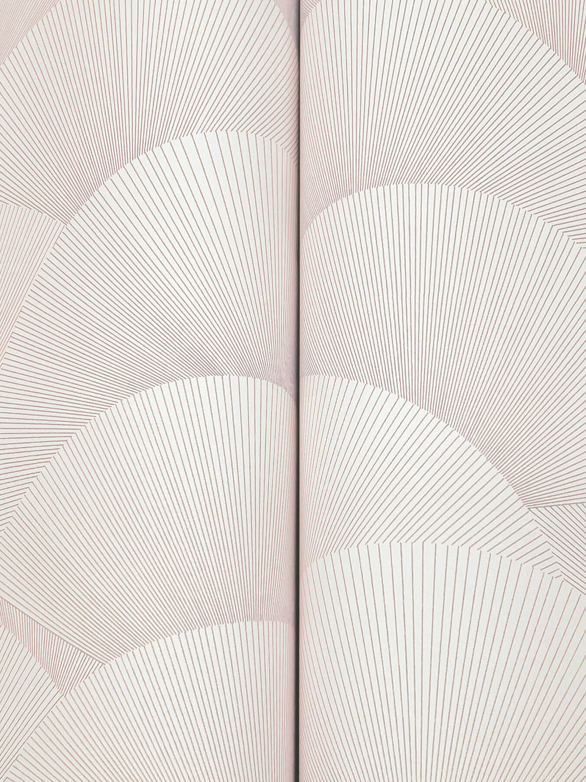 Ronald Redding Tea Garden Morning Shell Wallpaper - Blush