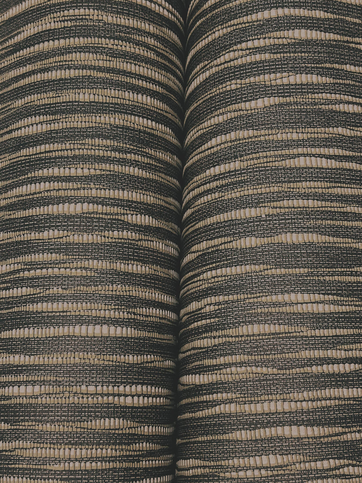 Ronald Redding Tea Garden Lotus Weave Wallpaper - Charcoal