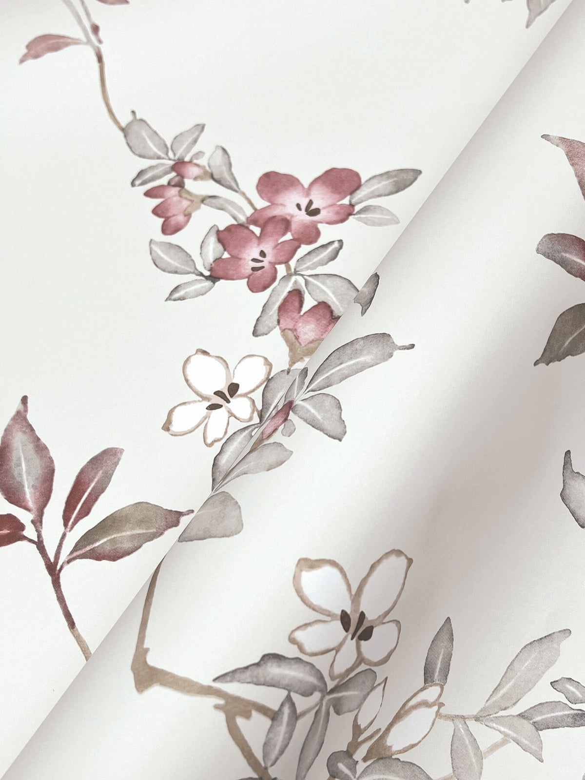 Ronald Redding Tea Garden April Blossom Wallpaper Sample - Cream