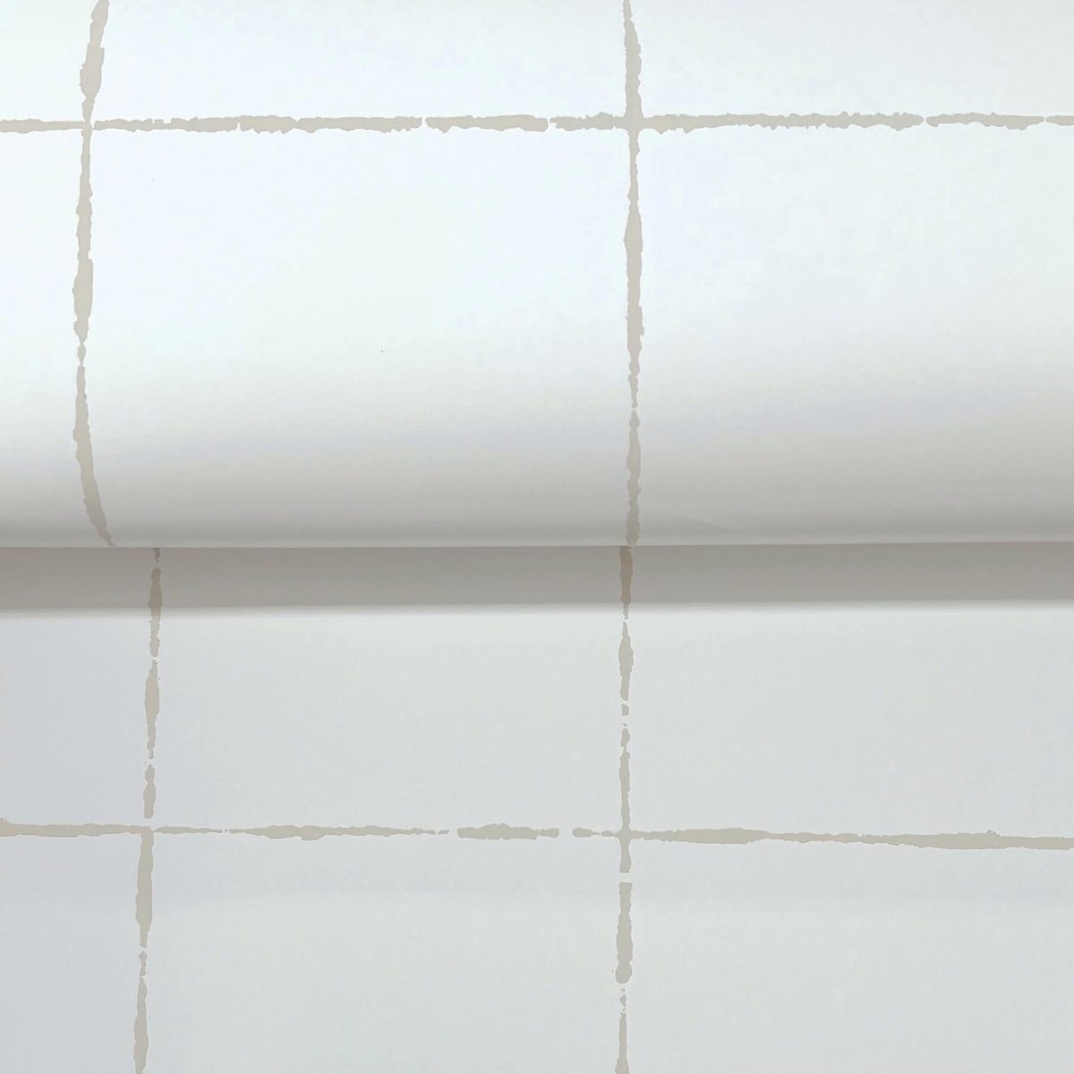 York Artisan Studio La Vitre Plaid Wallpaper Sample - Graphite