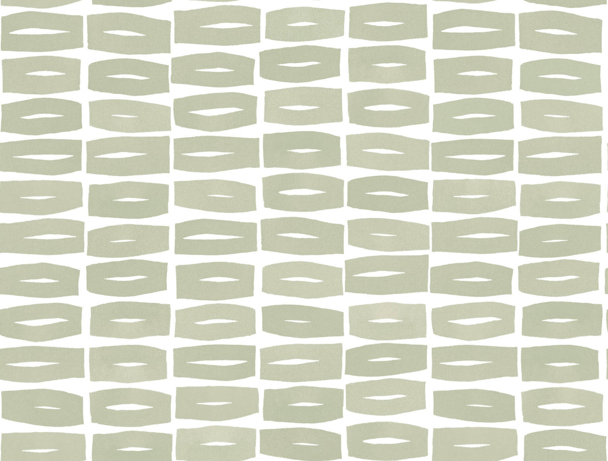 York Artisan Studio Modernist Motif Wallpaper - Leaf
