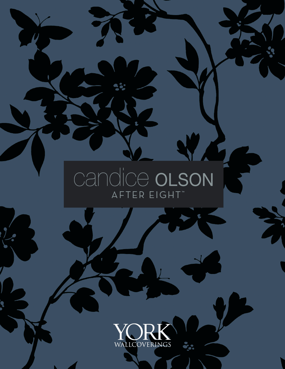 Candice Olson After 8 Fantasy Faux Bois Wallpaper - White & Pearl
