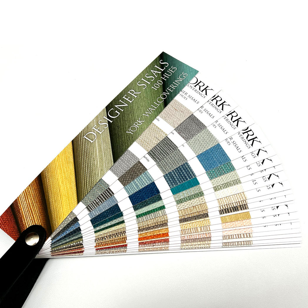 York 100 Hues Designer Sisals Fan Deck