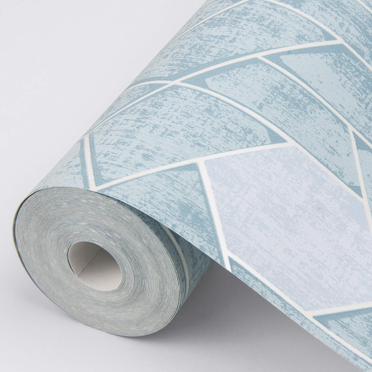 Scott Living Granada Geometric Wallpaper - Aqua