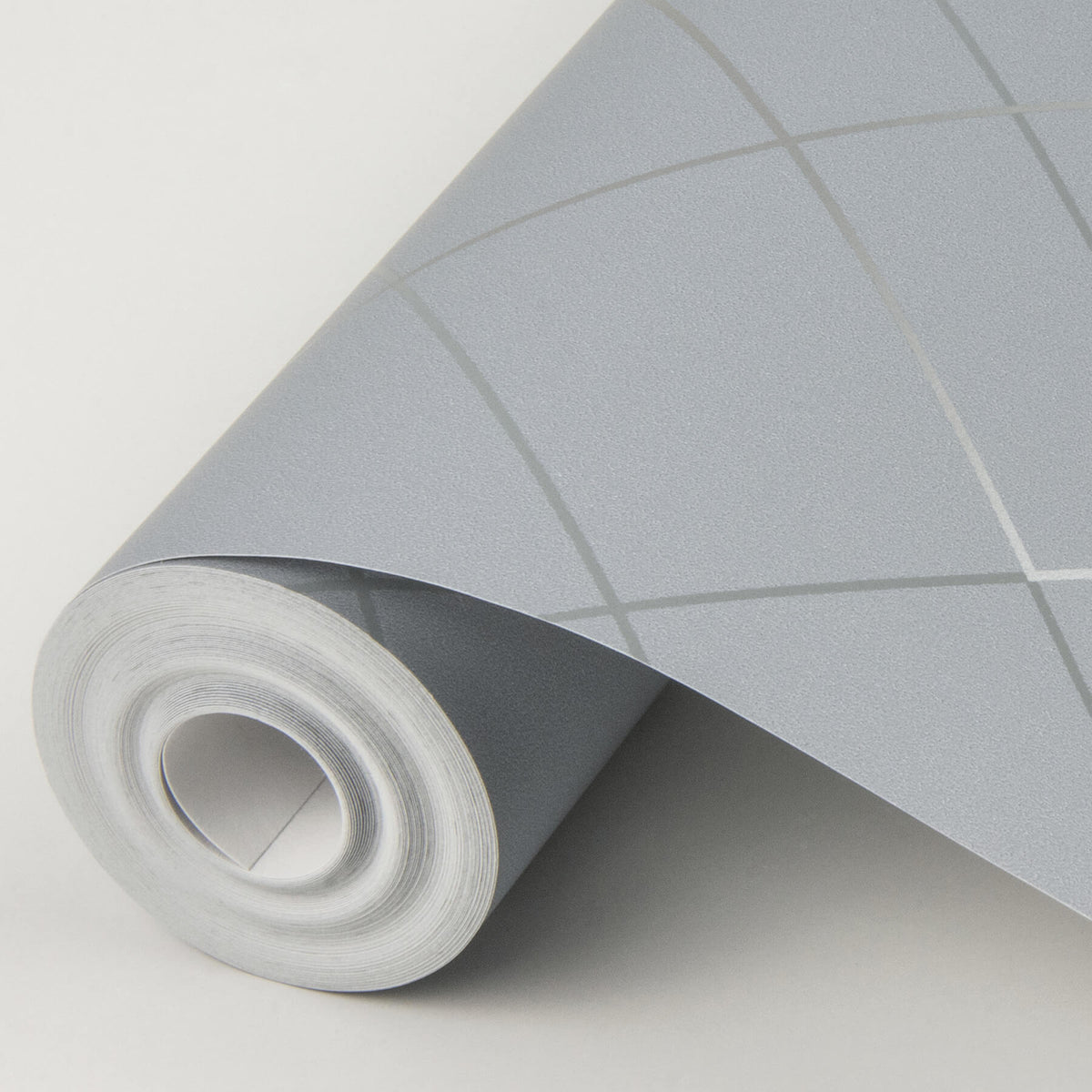 Scott Living Ballard Geometric Wallpaper - Pewter