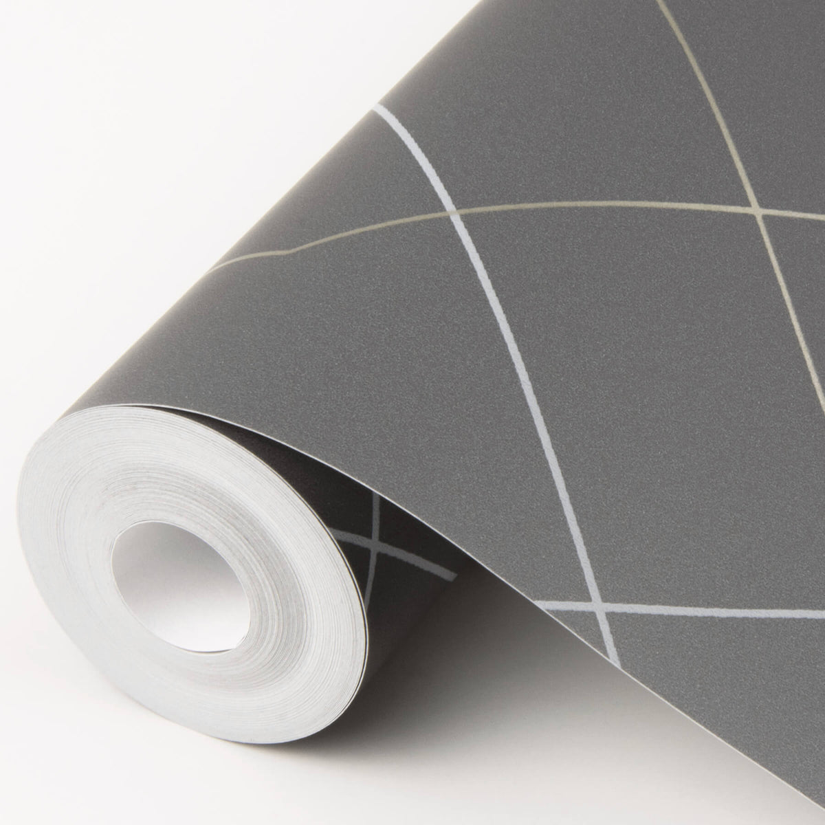 Scott Living Ballard Geometric Wallpaper - Grey