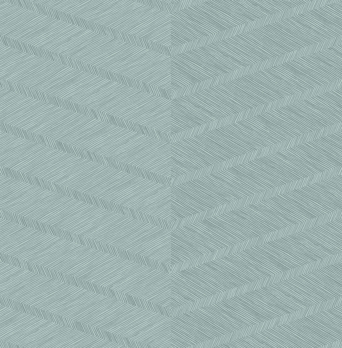 Scott Living Aspen Chevron Wallpaper Sample - Aqua