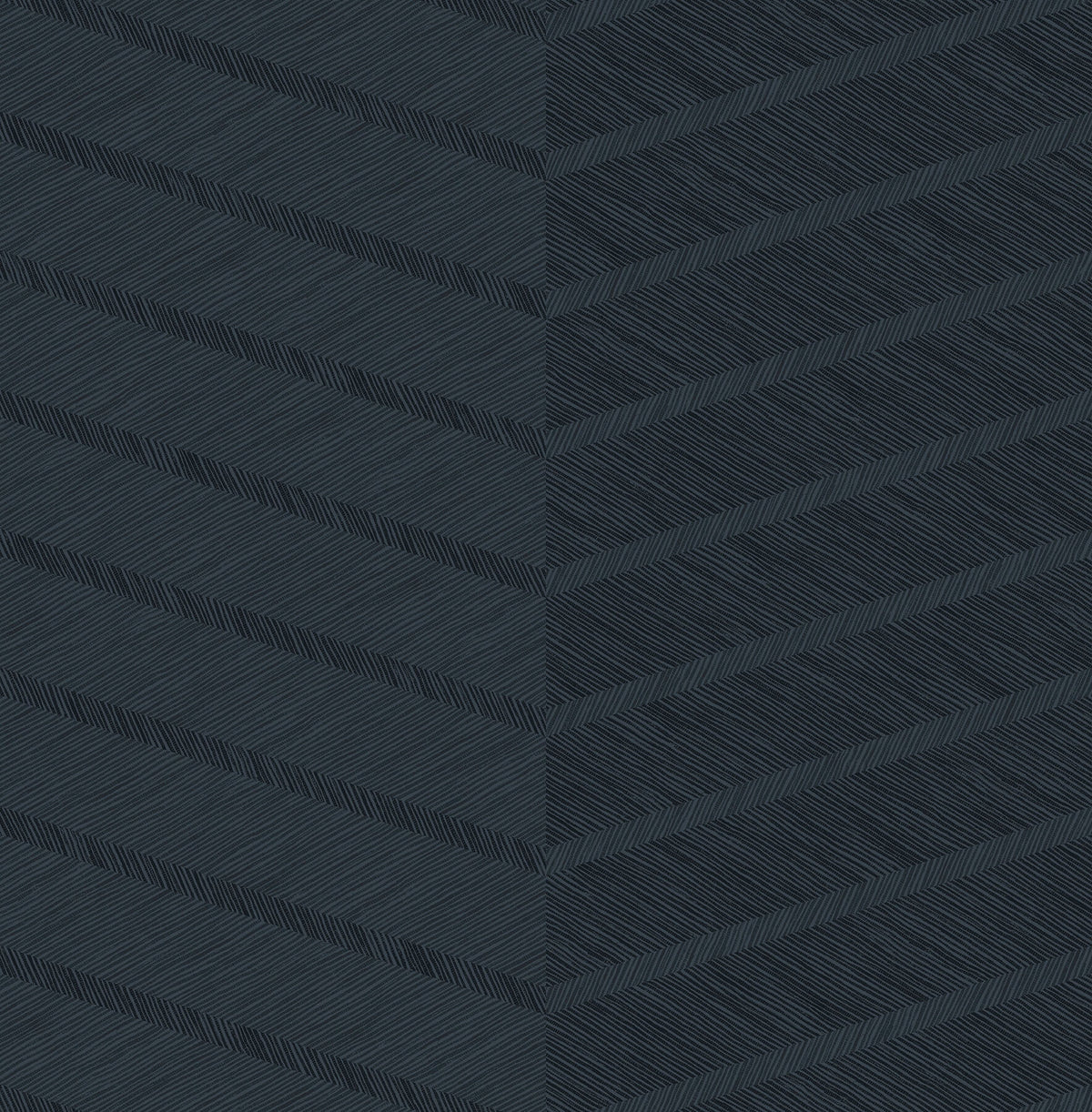 Scott Living Aspen Chevron Wallpaper - Indigo Blue
