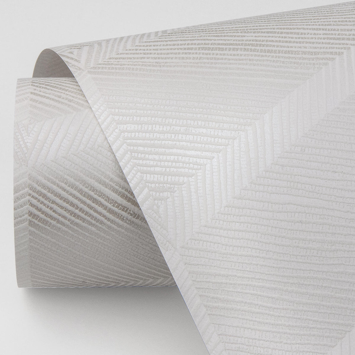 Scott Living Aspen Chevron Wallpaper - White