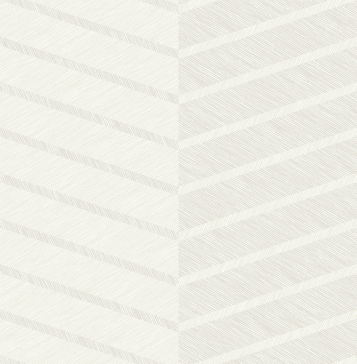 Scott Living Aspen Chevron Wallpaper - White