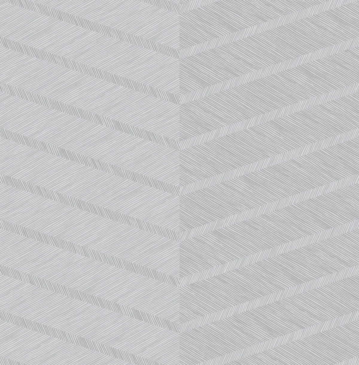 Scott Living Aspen Chevron Wallpaper - Grey