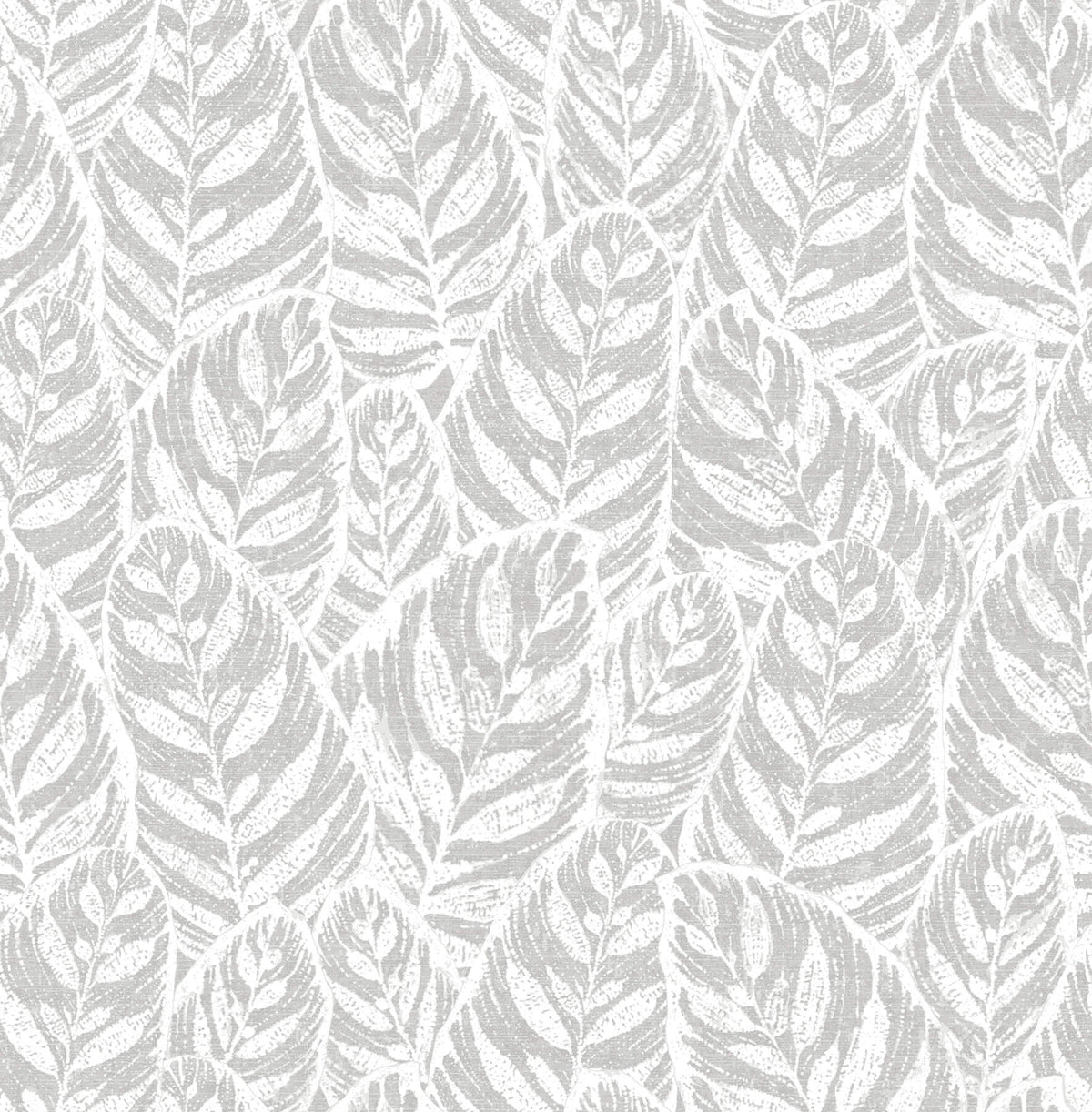 Scott Living Del Mar Botanical Wallpaper - Gray