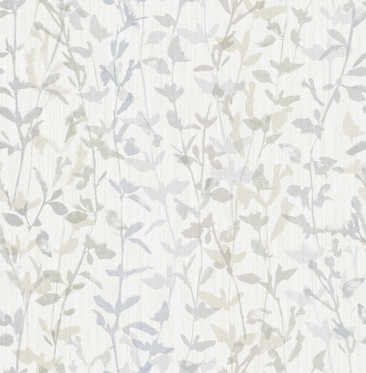 Scott Living Thea Floral Wallpaper - Gray