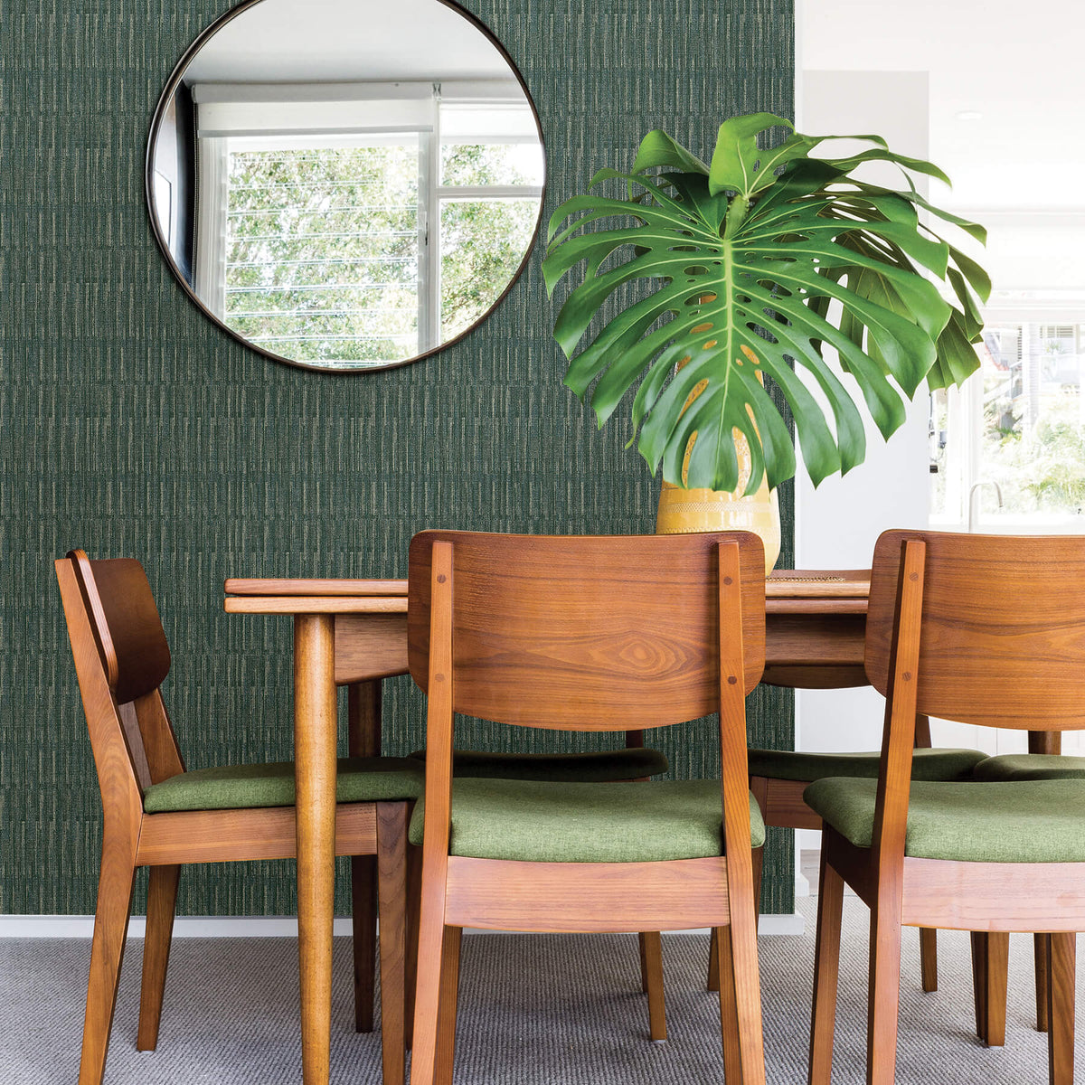 Scott Living Brixton Wallpaper - Green