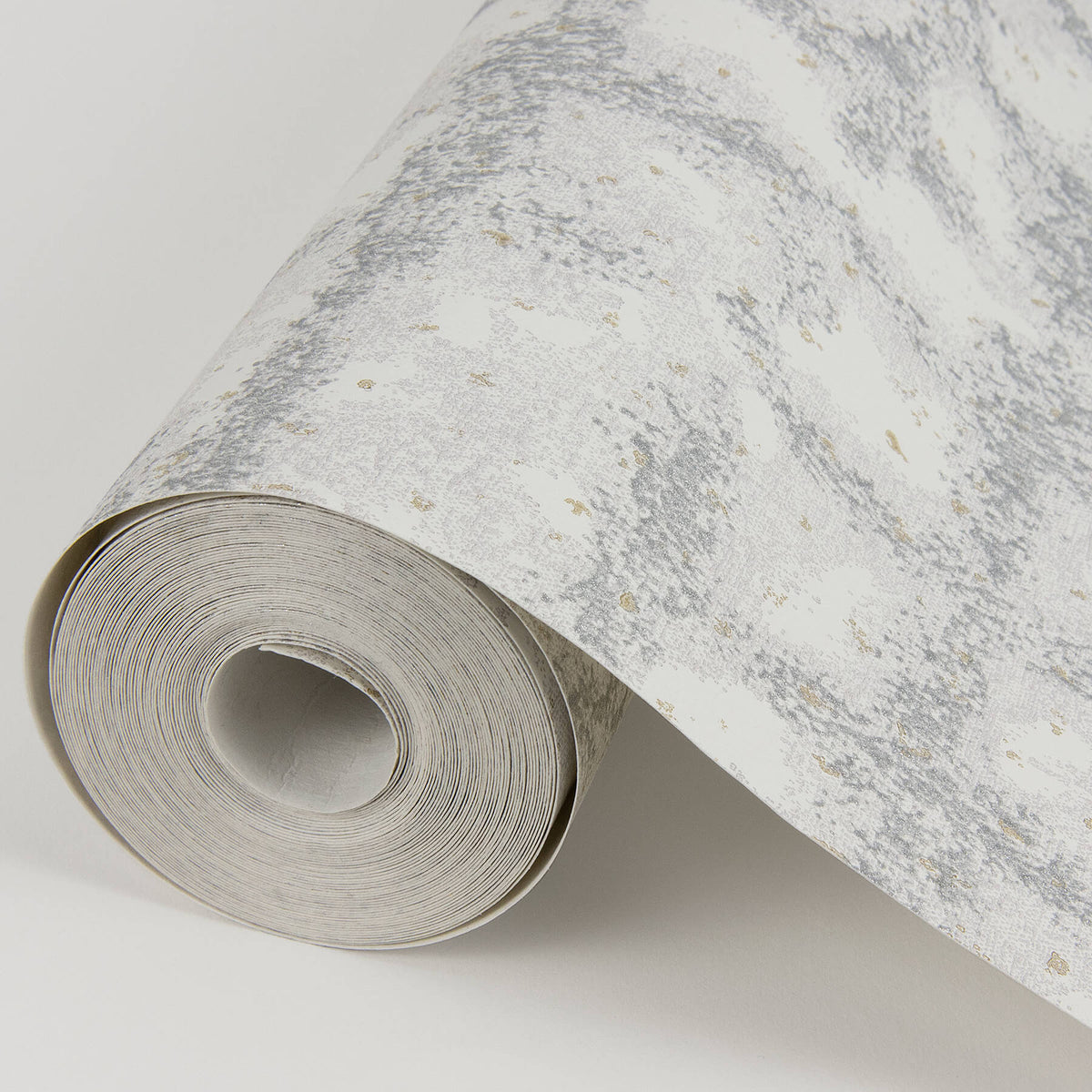 Scott Living Shea Distressed Geometric Wallpaper Sample - Light Grey