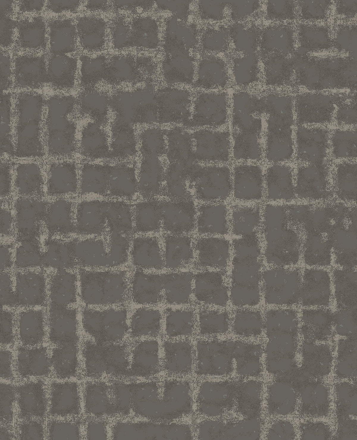 Scott Living Shea Distressed Geometric Wallpaper - Charcoal