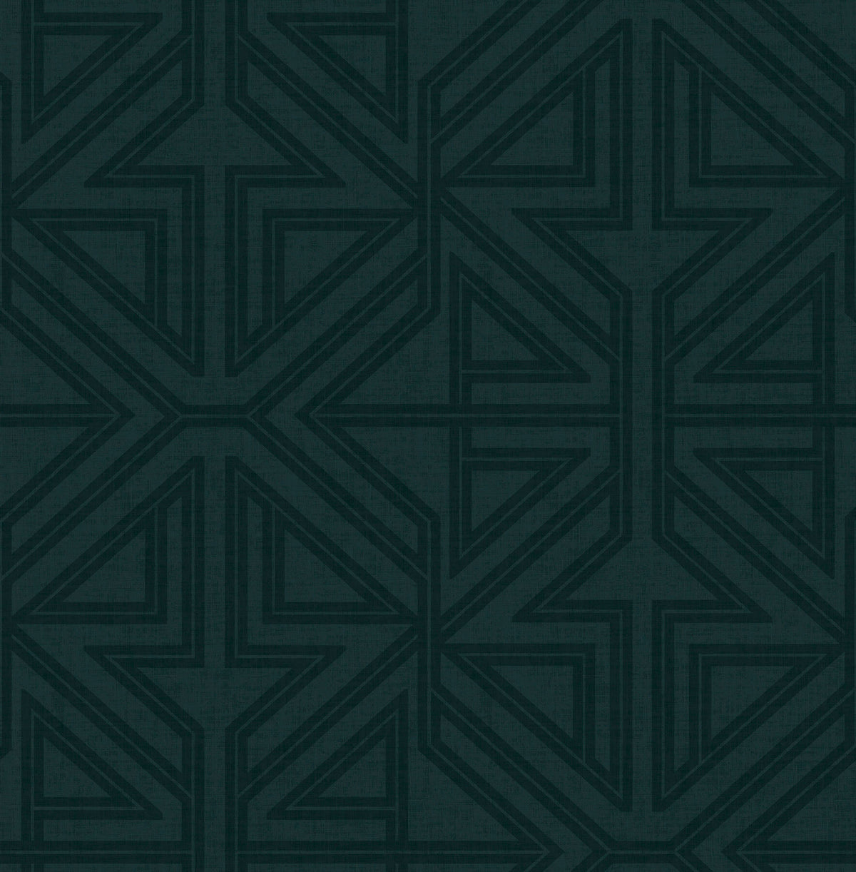 Scott Living Kachel Geometric Wallpaper - Dark Teal