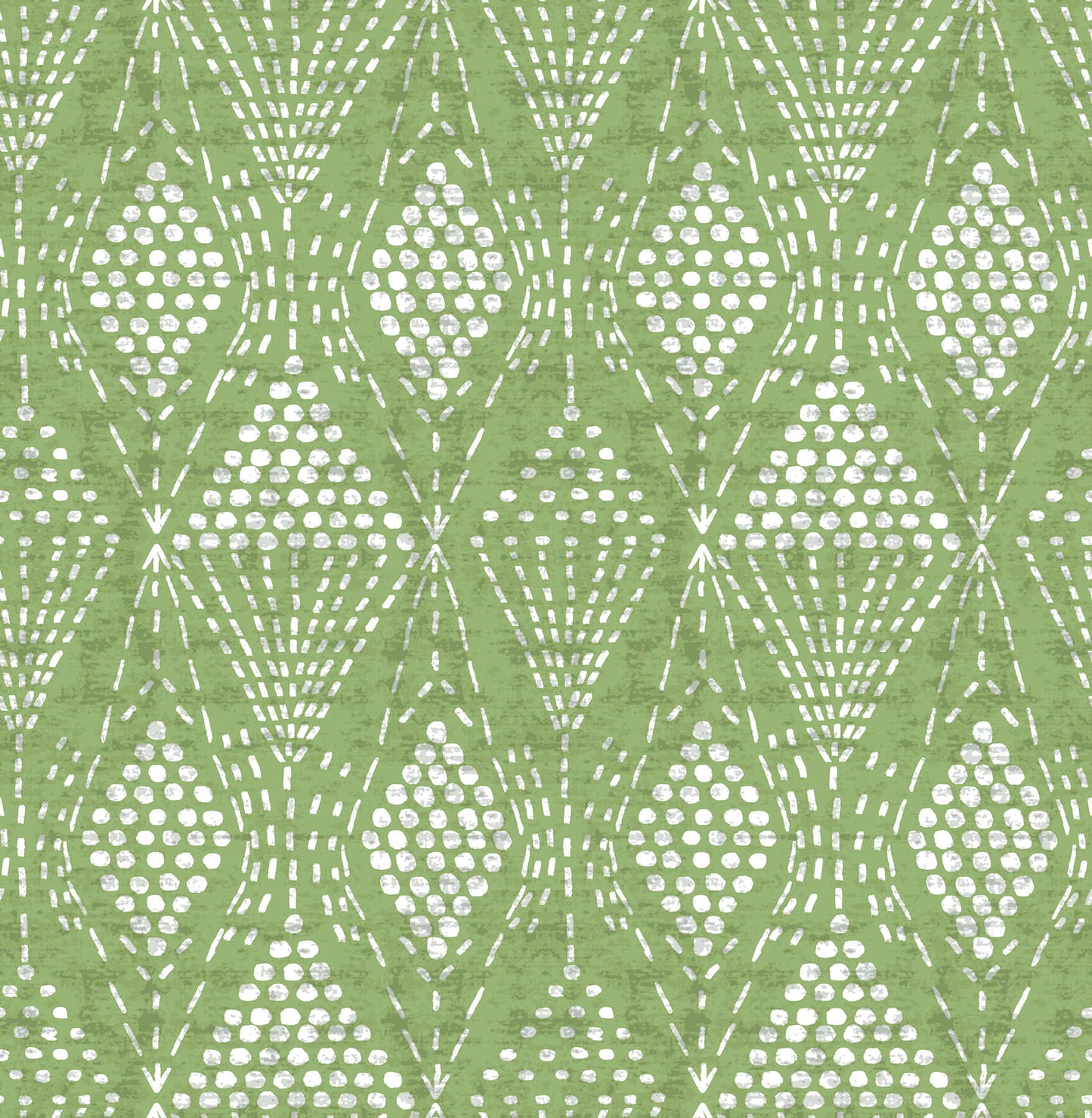 A-Street Prints Happy Grady Geometric Wallpaper - Green