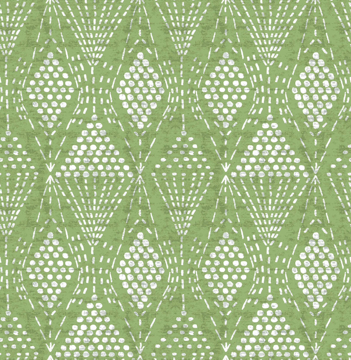 A-Street Prints Happy Grady Geometric Wallpaper - Green
