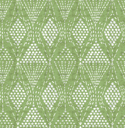 A-Street Prints Happy Grady Geometric Wallpaper - Green