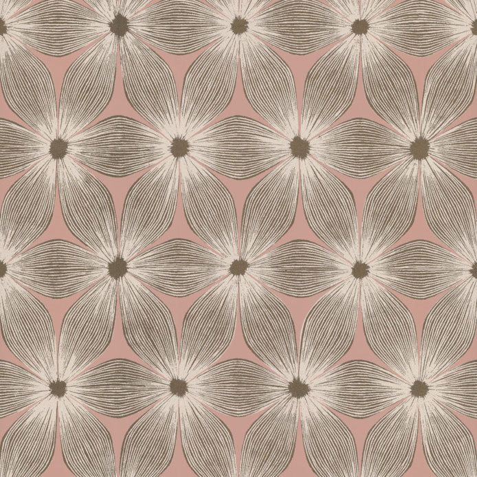 Candice Olson Modern Artisan Everlasting Wallpaper - Coral & Gold