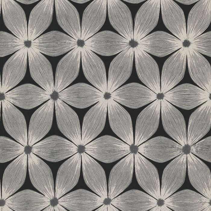 Candice Olson Modern Artisan Everlasting Wallpaper - Black & Silver