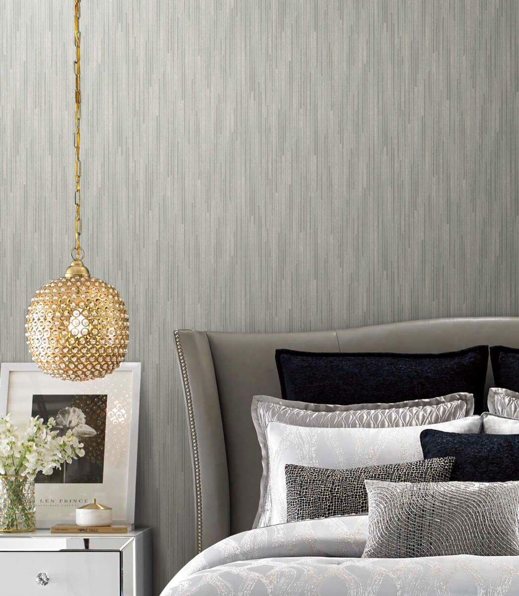 Candice Olson Modern Artisan Bargello Wallpaper - Neutral