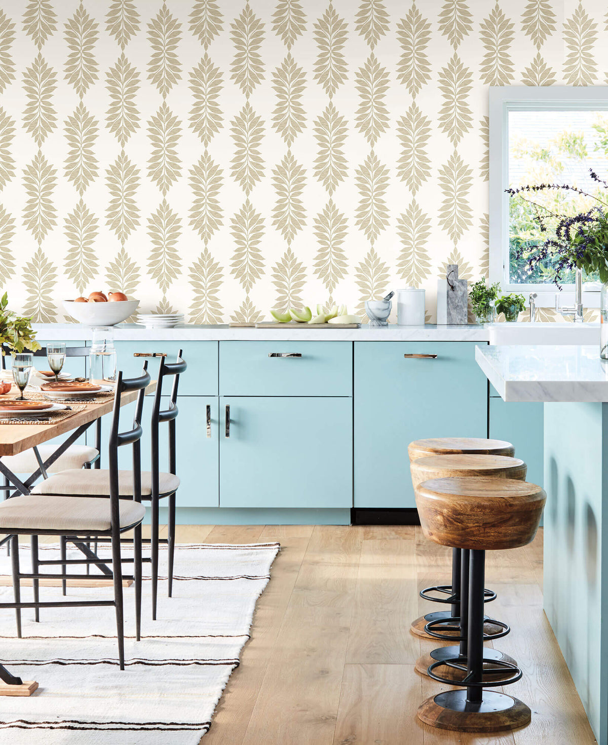 York Waters Edge Broadsands Botanica Wallpaper - Beige