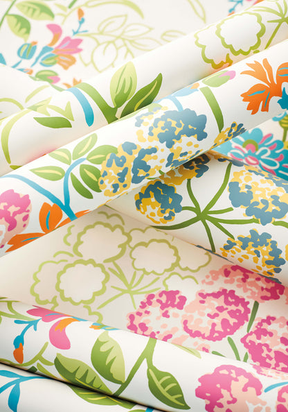 Thibaut Canopy Spring Garden Wallpaper - Cream