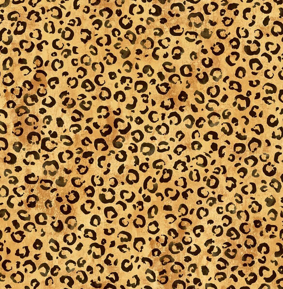 Daisy Bennett Classic Leopard Peel & Stick Wallpaper Sample - Natural Tan