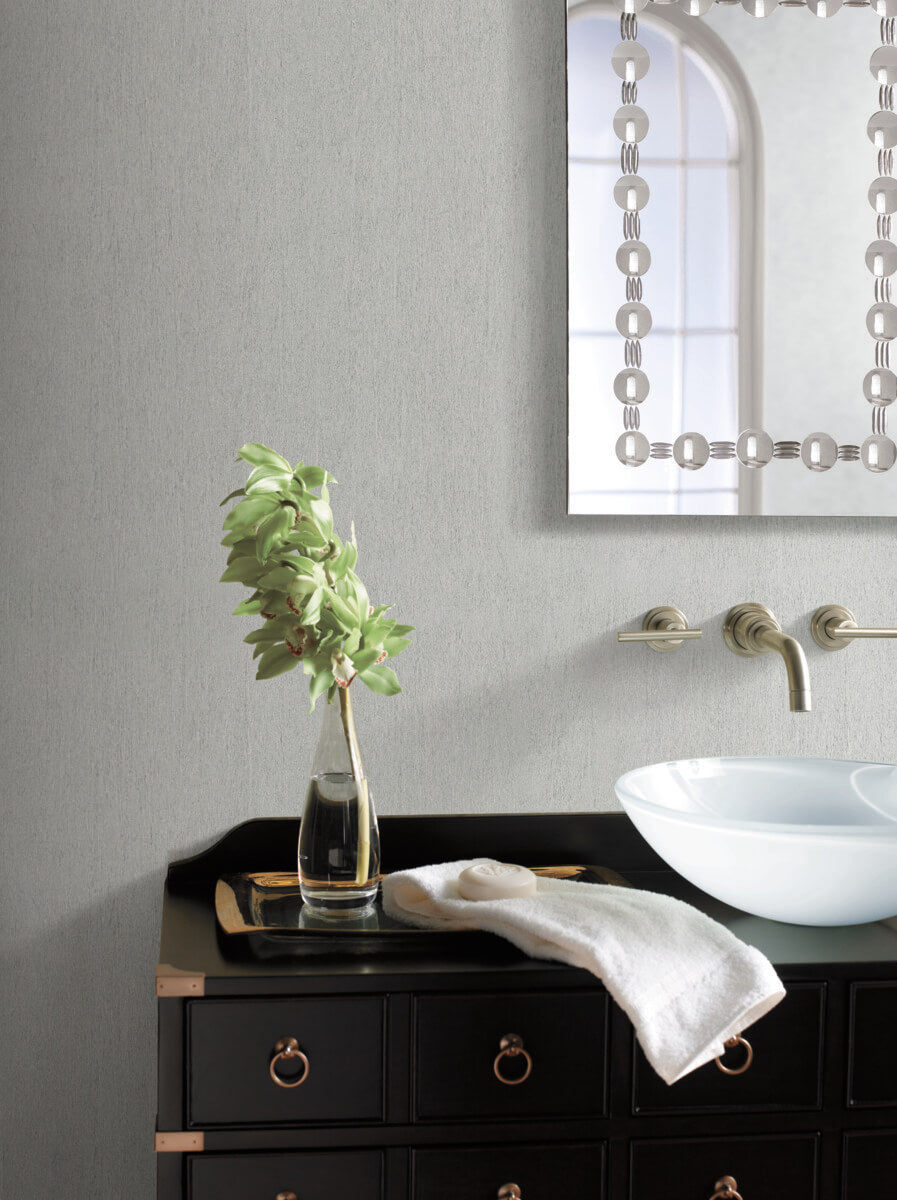 Antonina Vella Dazzling Dimensions Natural Texture Wallpaper - Light Gray