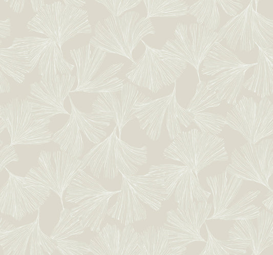 Antonina Vella Dazzling Dimensions Ginkgo Toss Wallpaper - Glint