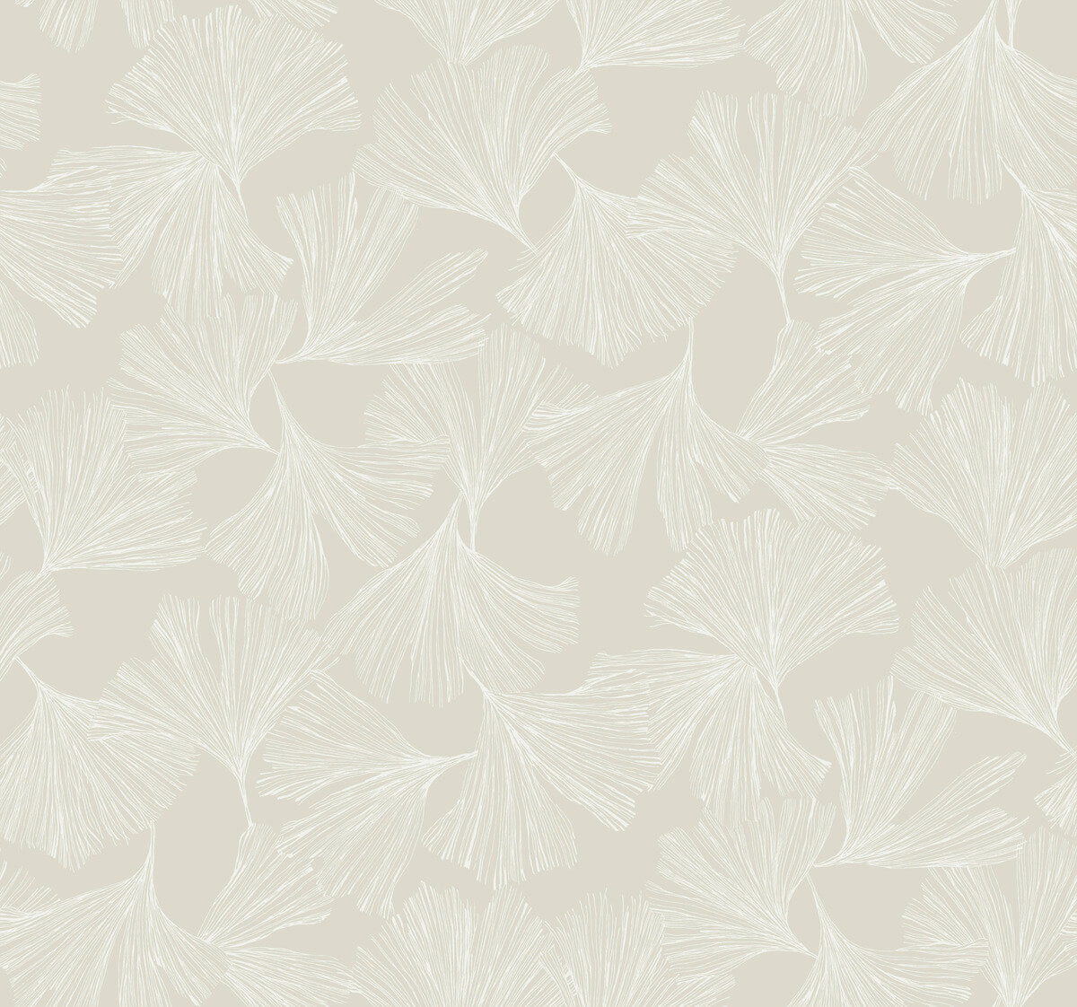 Antonina Vella Dazzling Dimensions Ginkgo Toss Wallpaper - Glint